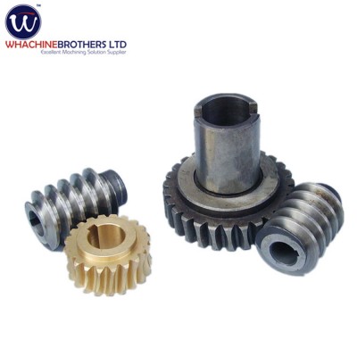 mini miniature bronze worm gear set