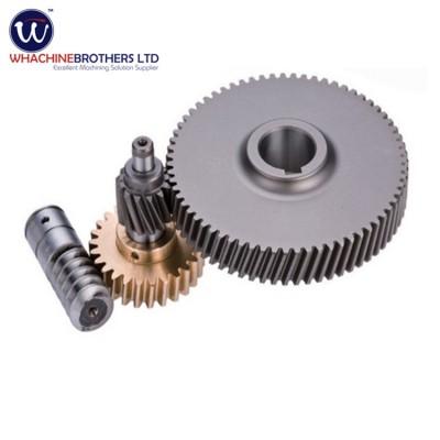 mod 2 helical pinion gears with shaft