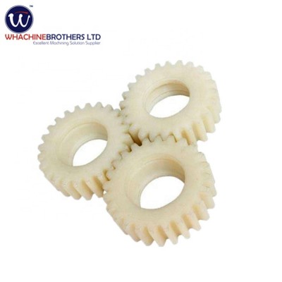 Custom high precision/quality plastic dual spur gear made by whachinebrothers ltd