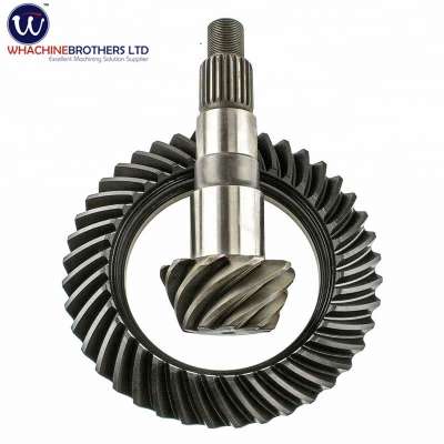 Professional Manufacturer Truck Differential Crown Wheel Pinion Bevel Gear made by WhachineBrothers